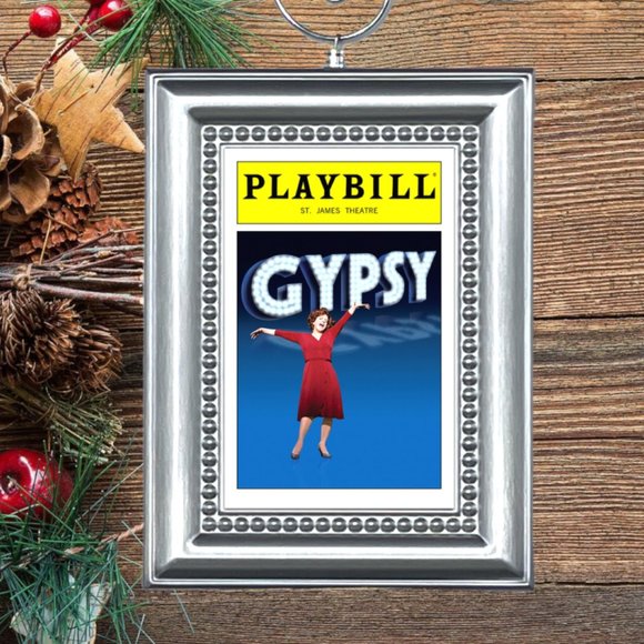 Gypsy Broadway Musical‎ Playbill Christmas Tree Ornament - Picture 1 of 3